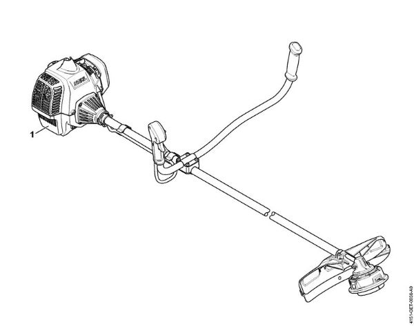 Motorsensen (FS) FS 235 Maschinennummer der Marke Stihl