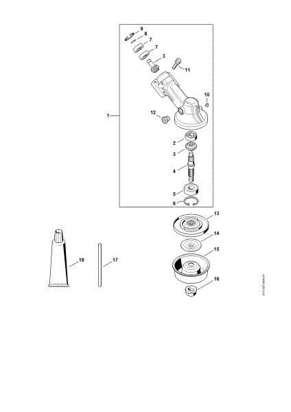 Bild von Getriebe FS 235 R