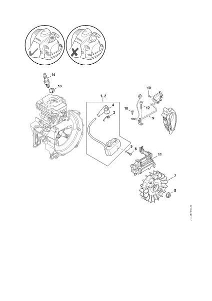 Bild von Zündanlage FS 240 R