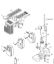 Motorsensen (FS) FS 250 Schalldämpfer, Haube, Kraftstofftank   809 249 646 (10.2016) der Marke Stihl