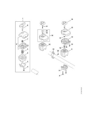 Bild von Griffrohrhalter FS 260 C-E