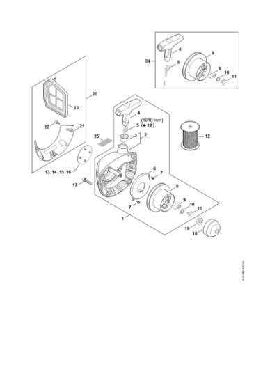 Bild von Anwerfvorrichtung FS 260 R