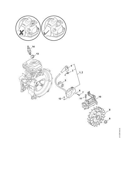 Bild von Zündanlage FS 260 R