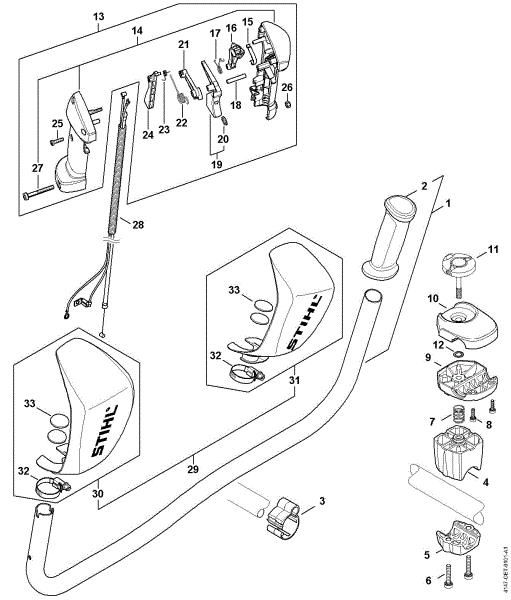 Bild von Griffrohr, Bedienungsgriff FS 261