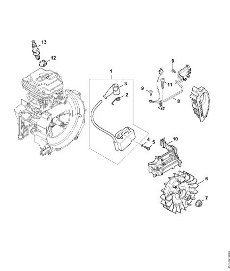 Bild von Zündanlage FS 261 C-E