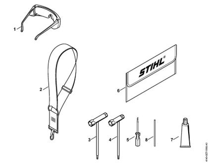 Motorsensen (FS) FS 45 C-E Werkzeuge, Sonderzubehör der Marke Stihl