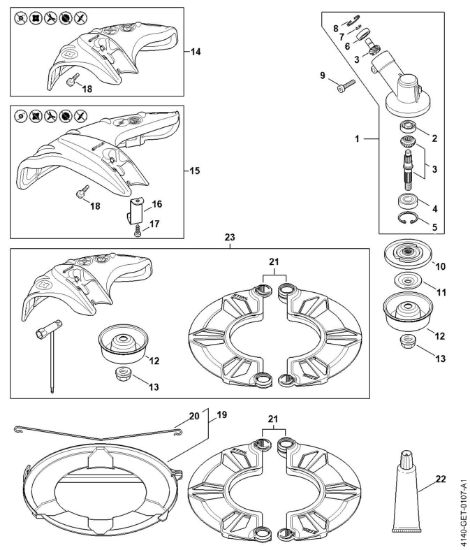 Bild von Getriebe, Schutz FS 55 C-E