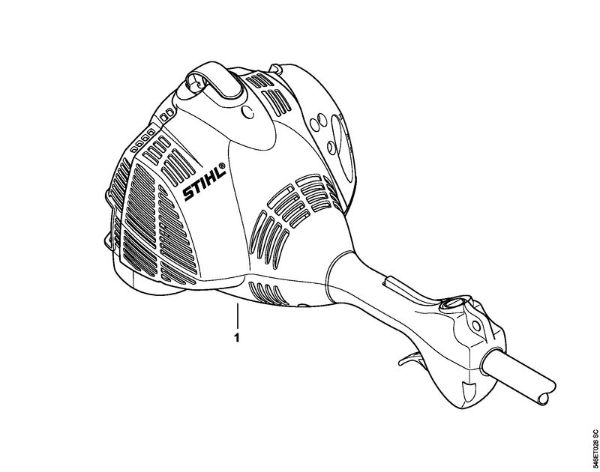 Motorsensen (FS) FS 56 C-E Maschinennummer der Marke Stihl