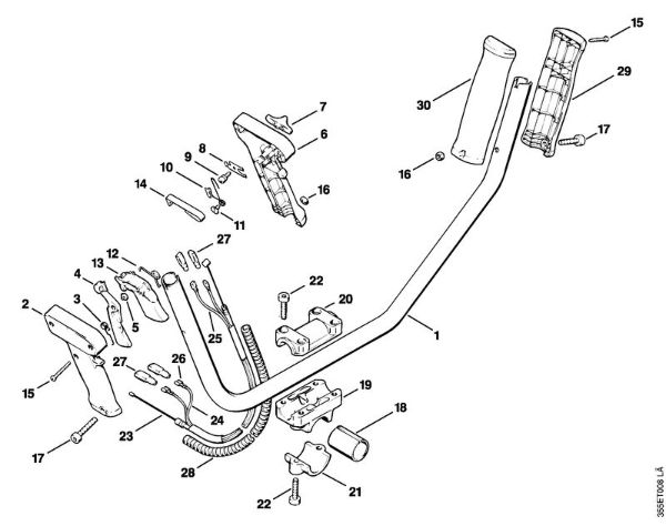 Motorsensen (FS) FS 72 Zweihandgriff der Marke Stihl