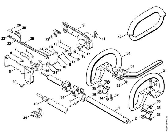 Motorsensen (FS) FS 86 Rundumgriff der Marke Stihl