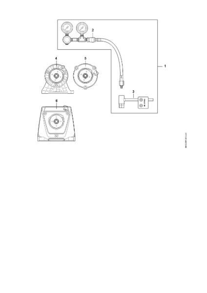 Bild von Satz Dichtheitsprüfer FS 87 R
