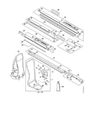 Bild von Tragrahmen, Schaft FR 235.0 T