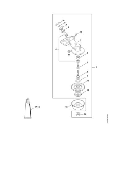 Bild von Getriebe FR 410 C-E