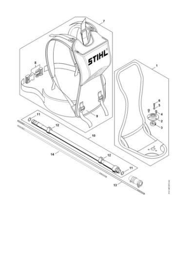 Bild von Tragrahmen, Biegsame Welle FR 410 C-E