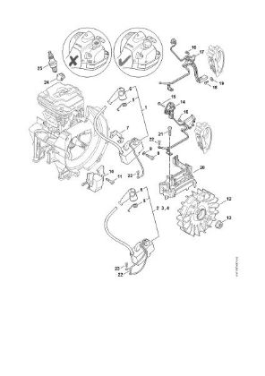 Bild von Zündanlage FR 460 TC-E
