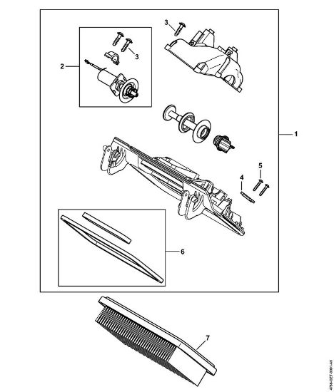Sauger (SE) SE 133 ME Filtersystem der Marke Stihl