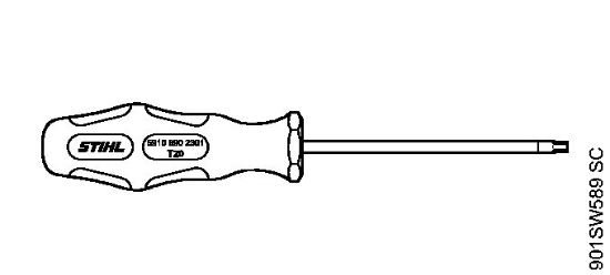 Sauger (SE) SE 133 ME Schraubendreher T20 der Marke Stihl
