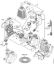 FC 100, FC 110 FC 100 Anwerfvorrichtung, Kraftstofftank der Marke Stihl