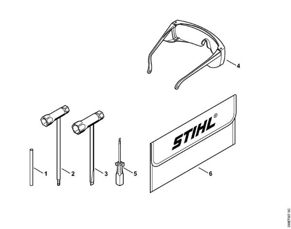 FC 100, FC 110 FC 100 Werkzeuge, Sonderzubehör der Marke Stihl