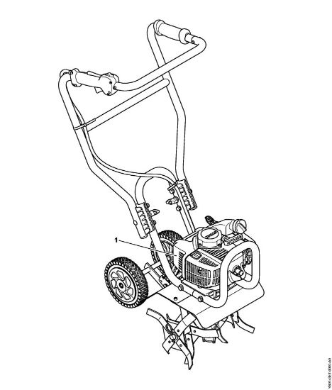 BC 230 BC 230 Maschinennummer der Marke Stihl
