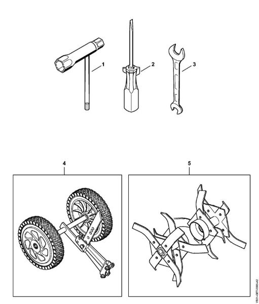 BC 230 BC 230 Werkzeuge, Zubehör der Marke Stihl