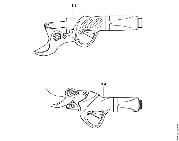 ASA 85 ASA 85 Akku-Astschere Akku-Astscheren der Marke Stihl