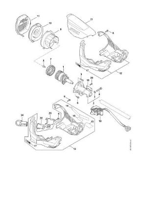 Bild von Elektromotor, Motorgehäuse KMA 130 R