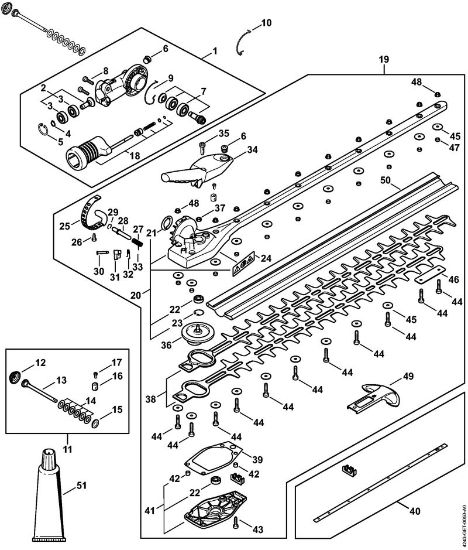 Anbauwerkzeuge HL 145Â° Winkelgetriebe 145Â° einstellbar, 600 mm der Marke Stihl