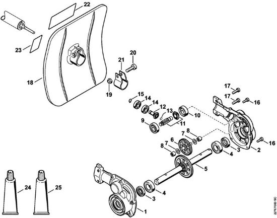 KombiWerkzeuge (-KM) BF-KM BF-KM Getriebe der Marke Stihl
