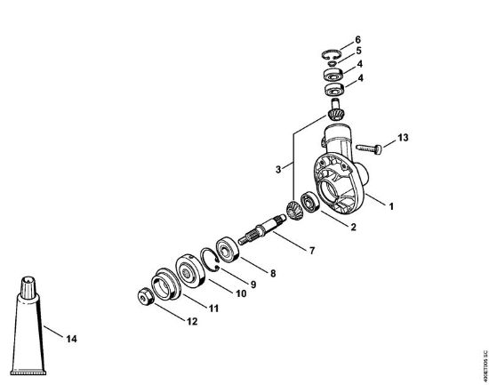 KombiWerkzeuge (-KM) FCB-KM - 4180 FCB-KM Getriebe der Marke Stihl