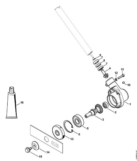 KombiWerkzeuge (-KM) FCS-KM FCS-KM Getriebe der Marke Stihl
