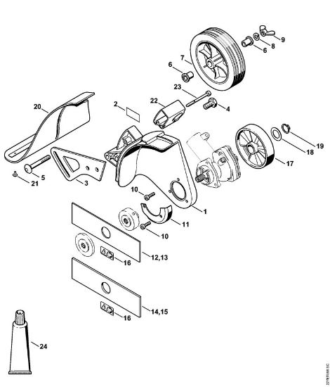 KombiWerkzeuge (-KM) FCS-KM - 4137 FCS-KM Schutz (32.2014) der Marke Stihl