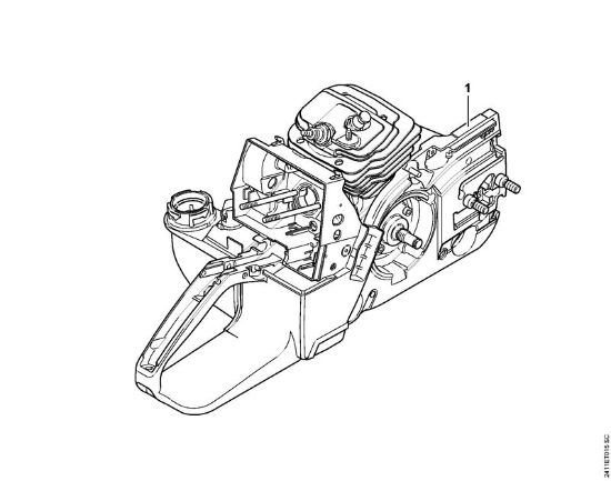 GS 461 GS 461 Maschinennummer der Marke Stihl