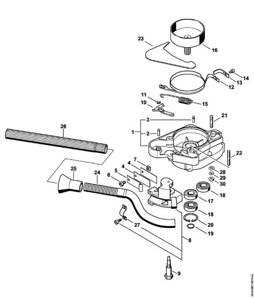 BT 106 BT 106 Bremseinrichtung BT 106 C der Marke Stihl