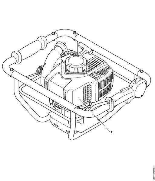BT 230 BT 230 Maschinennummer der Marke Stihl