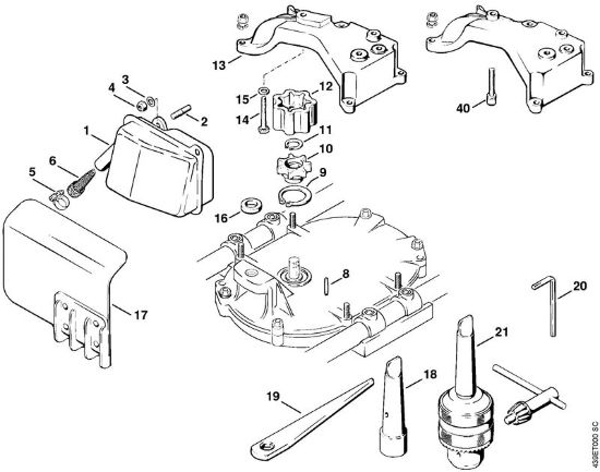 BT 309 BT 309 Schalldämpfer, Anbausatz, Sonderzubehör der Marke Stihl