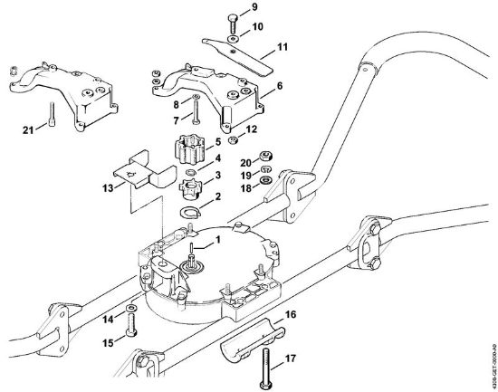 BT 360 BT 360 Sperrhebel der Marke Stihl
