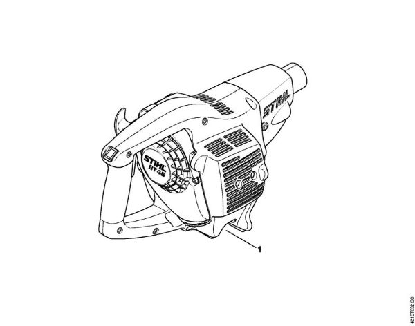 BT 45 BT 45-Z Maschinennummer der Marke Stihl
