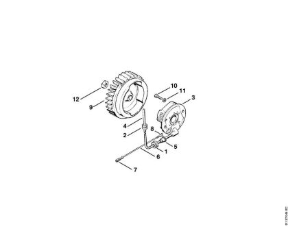 P 835, P 840 P 840 Zündanlage der Marke Stihl