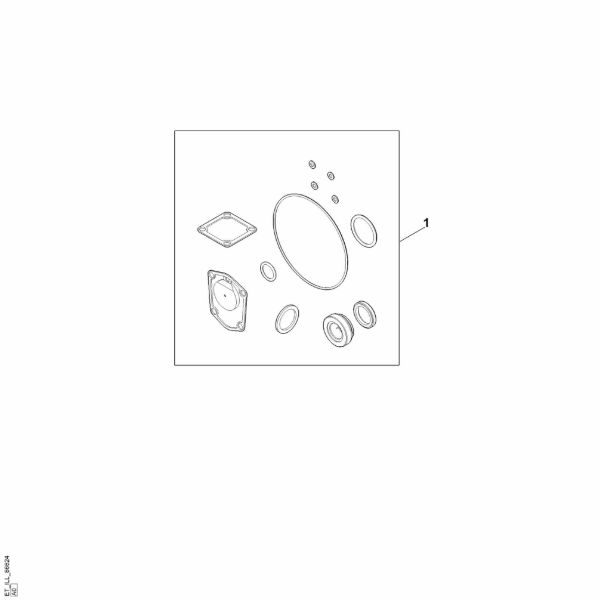 Bild von C - Dichtungssatz WP 300.0