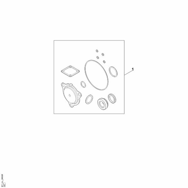 Bild von C - Dichtungssatz WP 600.0