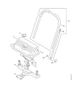 Bild von Gehäuse, Griffrohr KG 550