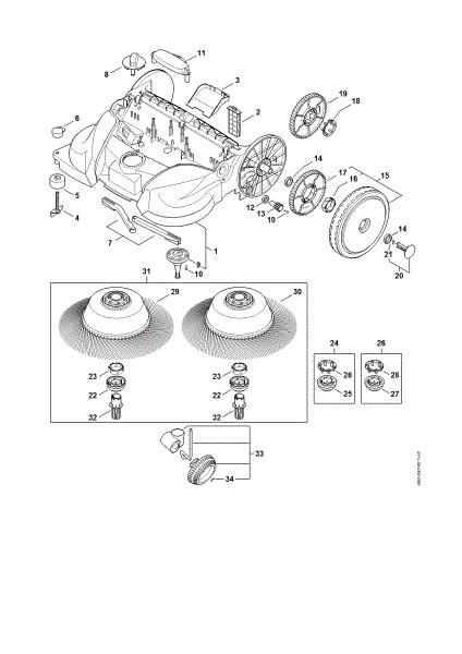 Bild von Rahmen, Tellerbesen KG 770