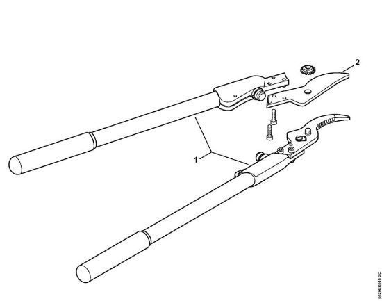 Scheren Astschere F200A-40 Astschere F200A-40 der Marke Viking
