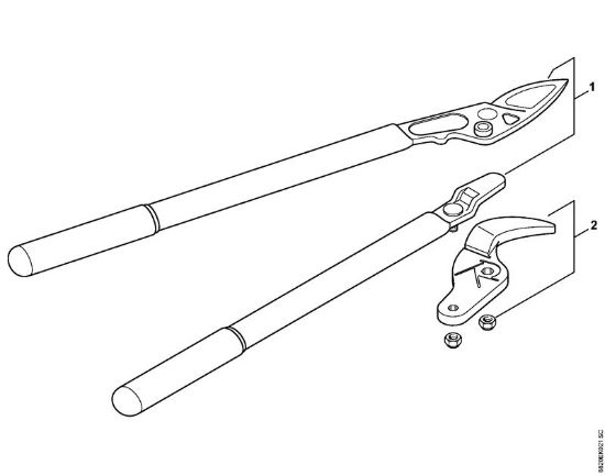 Scheren Astschere F231 Astschere F231 der Marke Viking
