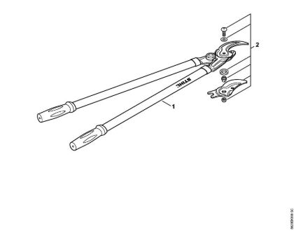 Scheren Astschere PB 20 Astschere Bypass Dynamic der Marke Viking