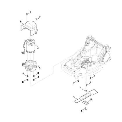 Bild von D - Motor, Messer MA 235.0