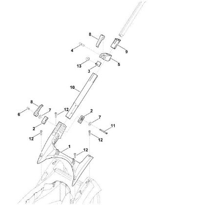 Bild von B - Lenker Unterteil MA 339.0 C