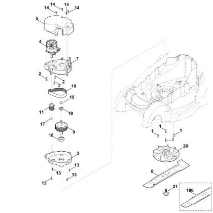 Bild von E - Motor, Messer MA 339.0 C