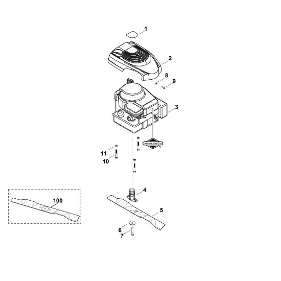 Bild von C - Motor, Messer MB 2 R